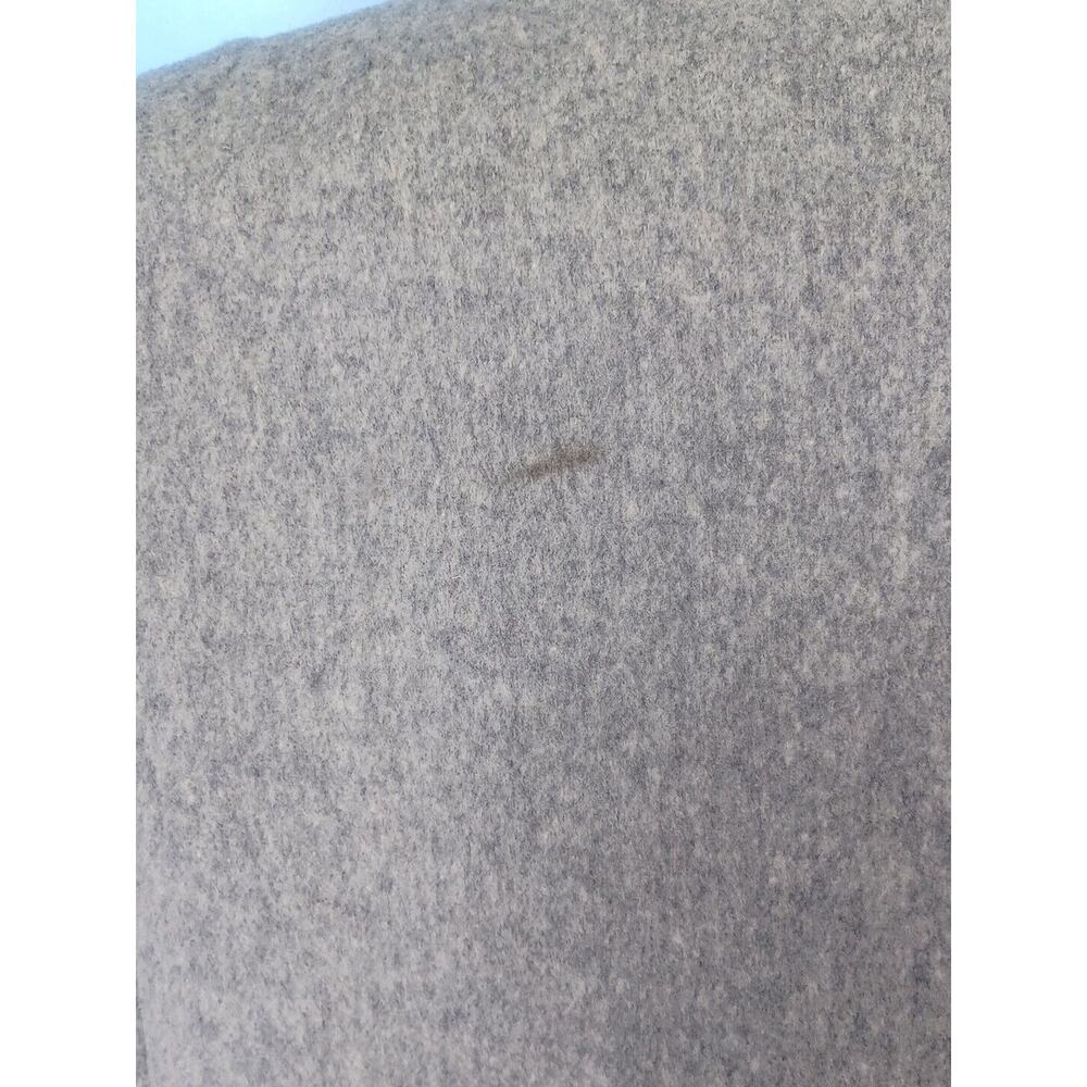 Vintage Winter Time By Herman Kay Wool Grey Coat Size - Picture 3 of 10